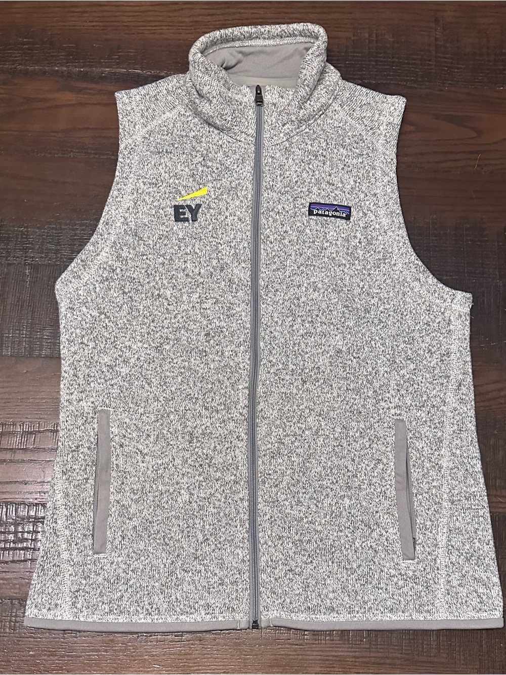 Patagonia Better Sweater Vest Size Medium Women’s EY Ernst & Young